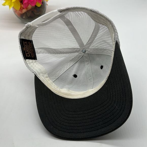 Lazy Ranch Wear Gray Teal Trucker Hat Adjustable HT6668 - Picture 4 of 4